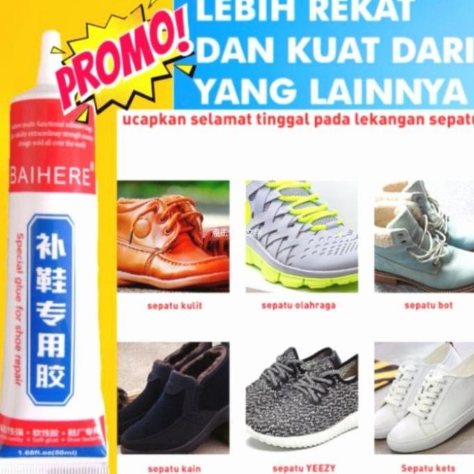 

] Lem Sepatu Kuat Tahan Air Super Glue Tambal Pakaian Jeans Serbaguna