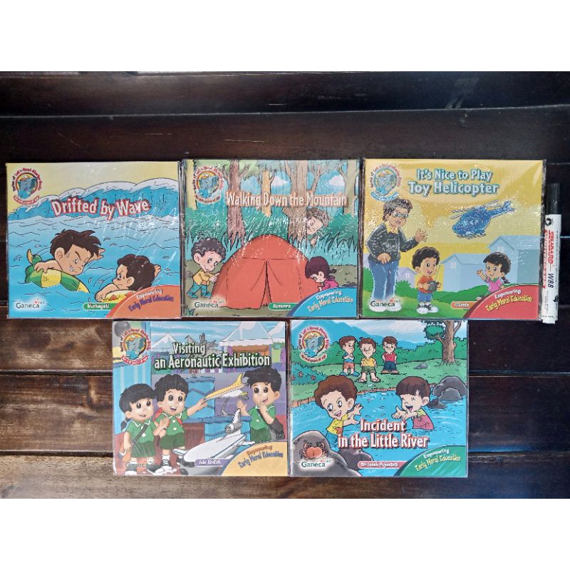 Paket 5 judul buku cerita series of let's read stories books