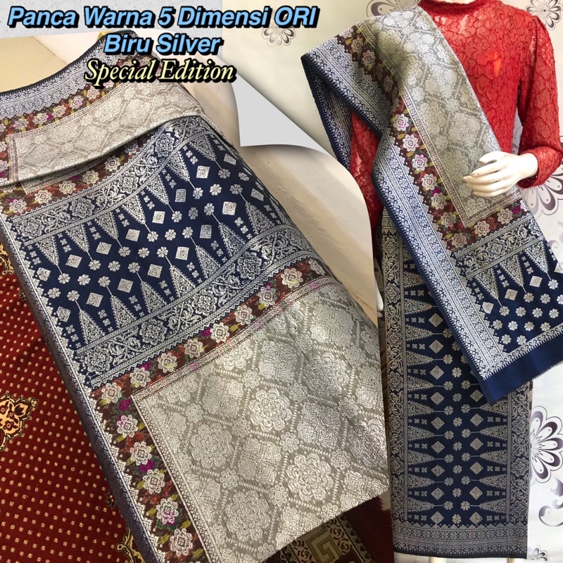 TERLARIS SONGKET LEPUS 3 NEGERI ORI