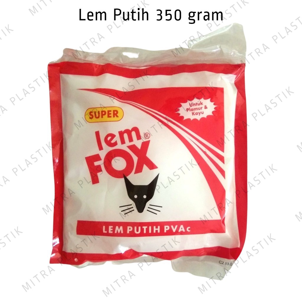 Jual Lem Fox Putih 350g Lem Fox Super Lem Putih Pvac Lem Kayu Lem Plamur Shopee Indonesia 