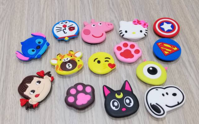 Pop socket 3D Charakter Lucu For Smartphone