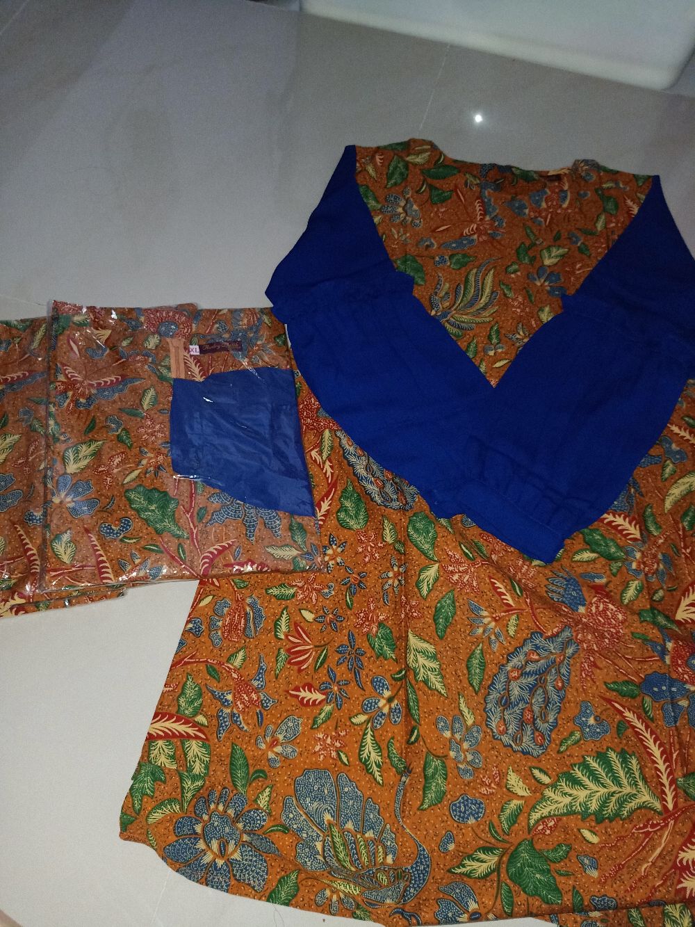 Audry Batik - Camelia Blouse Batik Wanita Lengan Balon Cantik Murah Elegan Batik Solo Premium Kantor