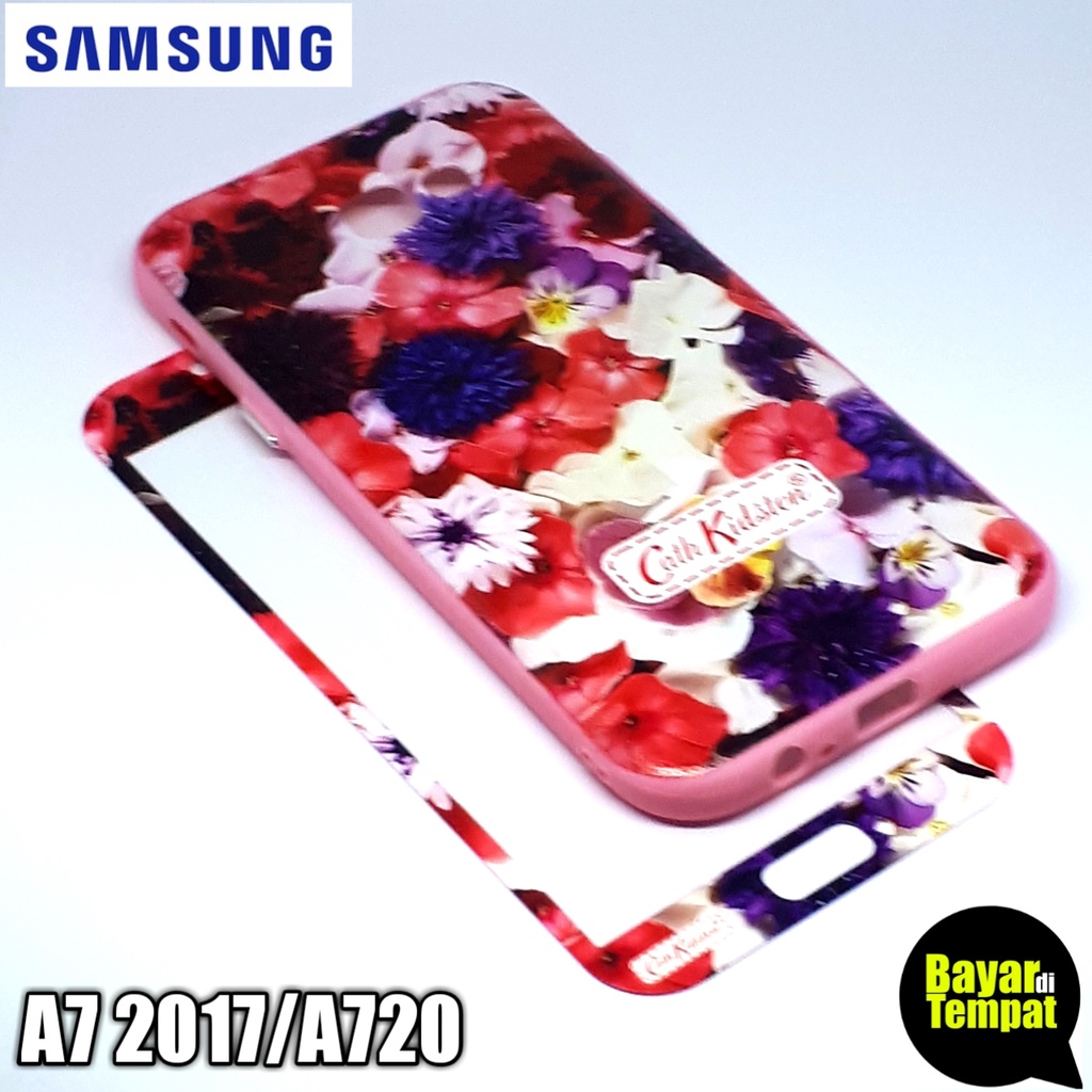 Case Hp Motif Bunga For Samsung A7 2017/A720