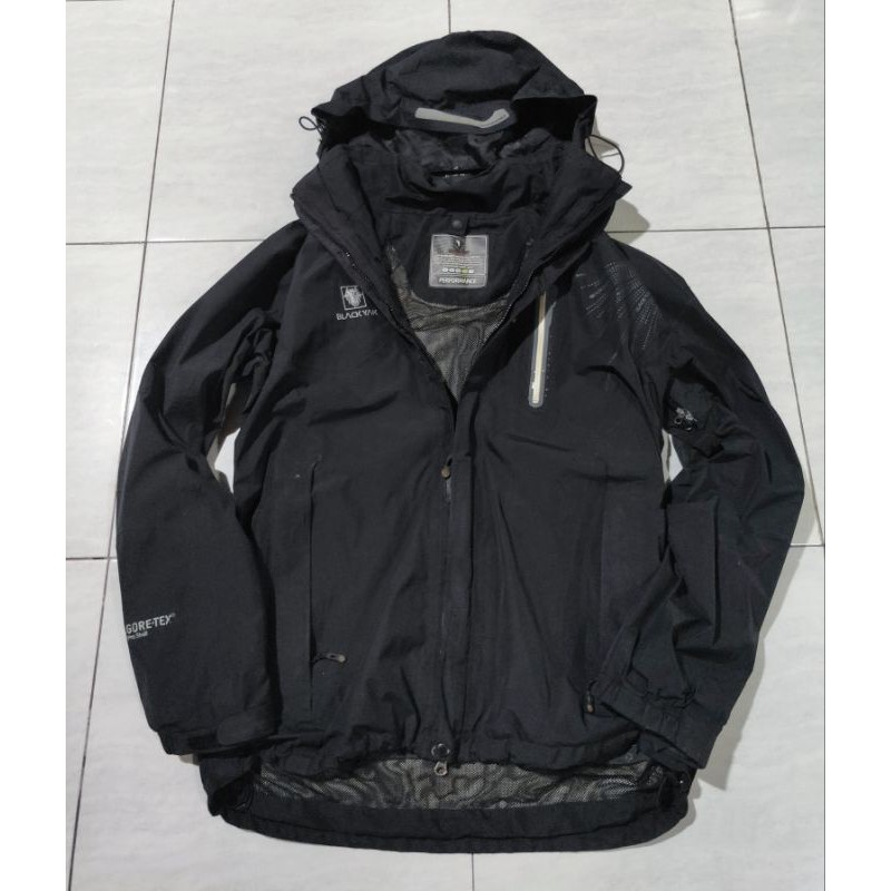 JAKET OUTDOOR BLACK YAK GORETEX