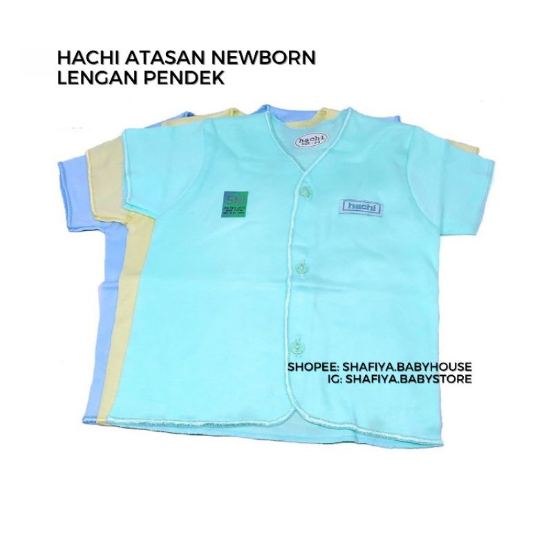 Hachi Baju Bayi Newborn Lengan Pendek