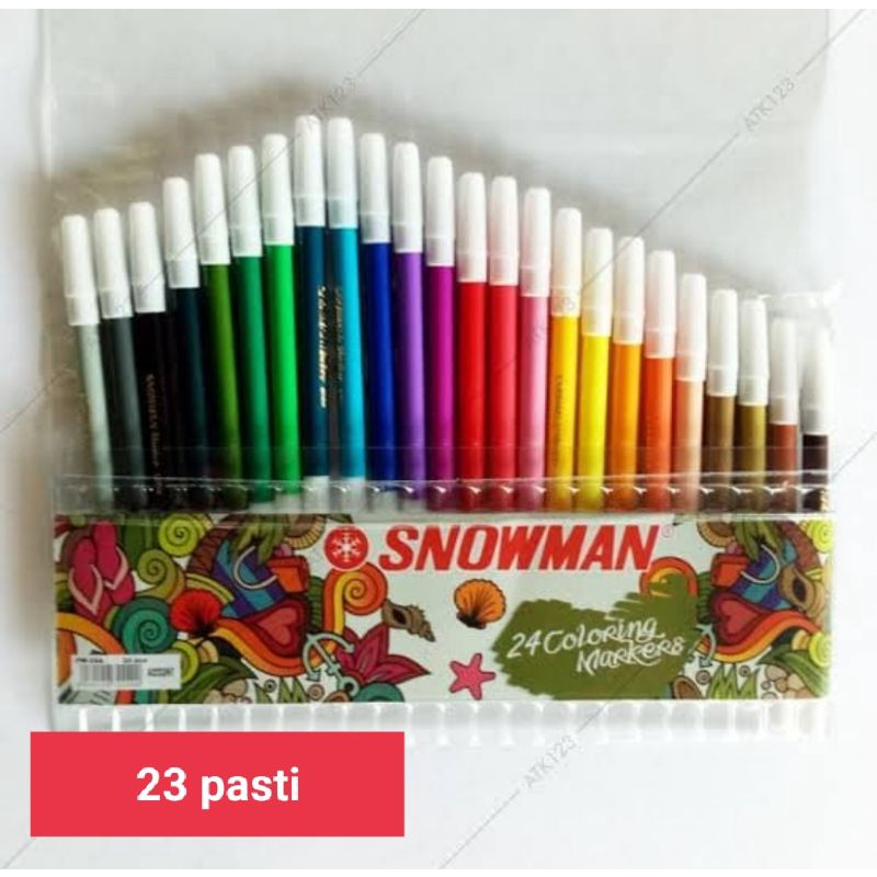 

spidol snowman 24 warna