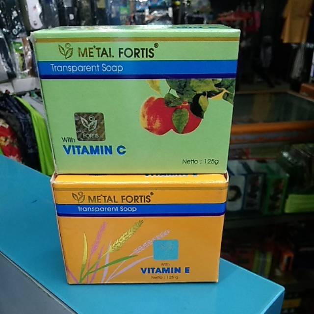 fortis sabun transparent 125gr