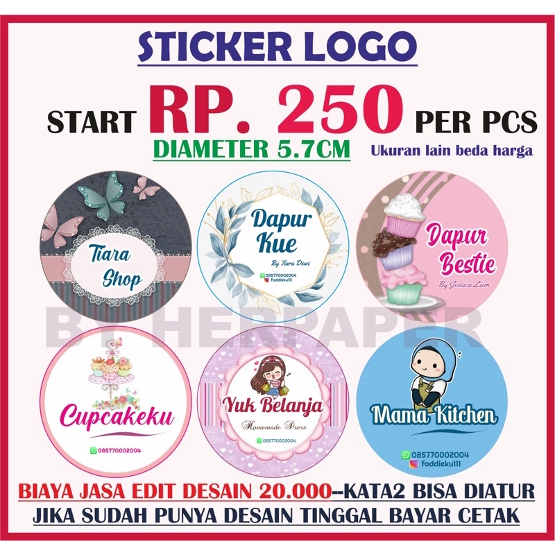 

(MURAH)STIKER DAN LOGO ONLINE SHOP. STIKER MAKANAN. STIKER OLSHOP. STIKER MINUMAN. STIKER KEKINIAN..