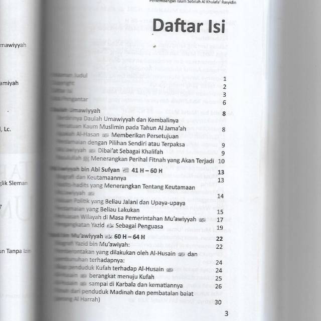 Sirah Khulafaur Rasyidin Trilogi Al-Khilafah Al-Islamiyah (Khulafaur Rasyidin-Umawiyyah-Abbasiyyah)