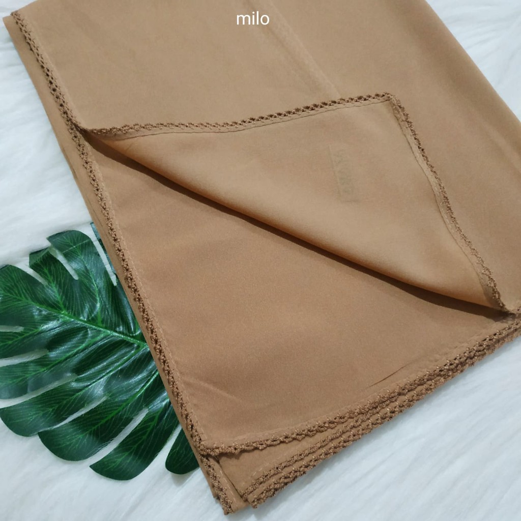 Termurah Pashmina Diamond Lace Picot  / Pasmina Crochet / Pasmina Lace Azara-Milo