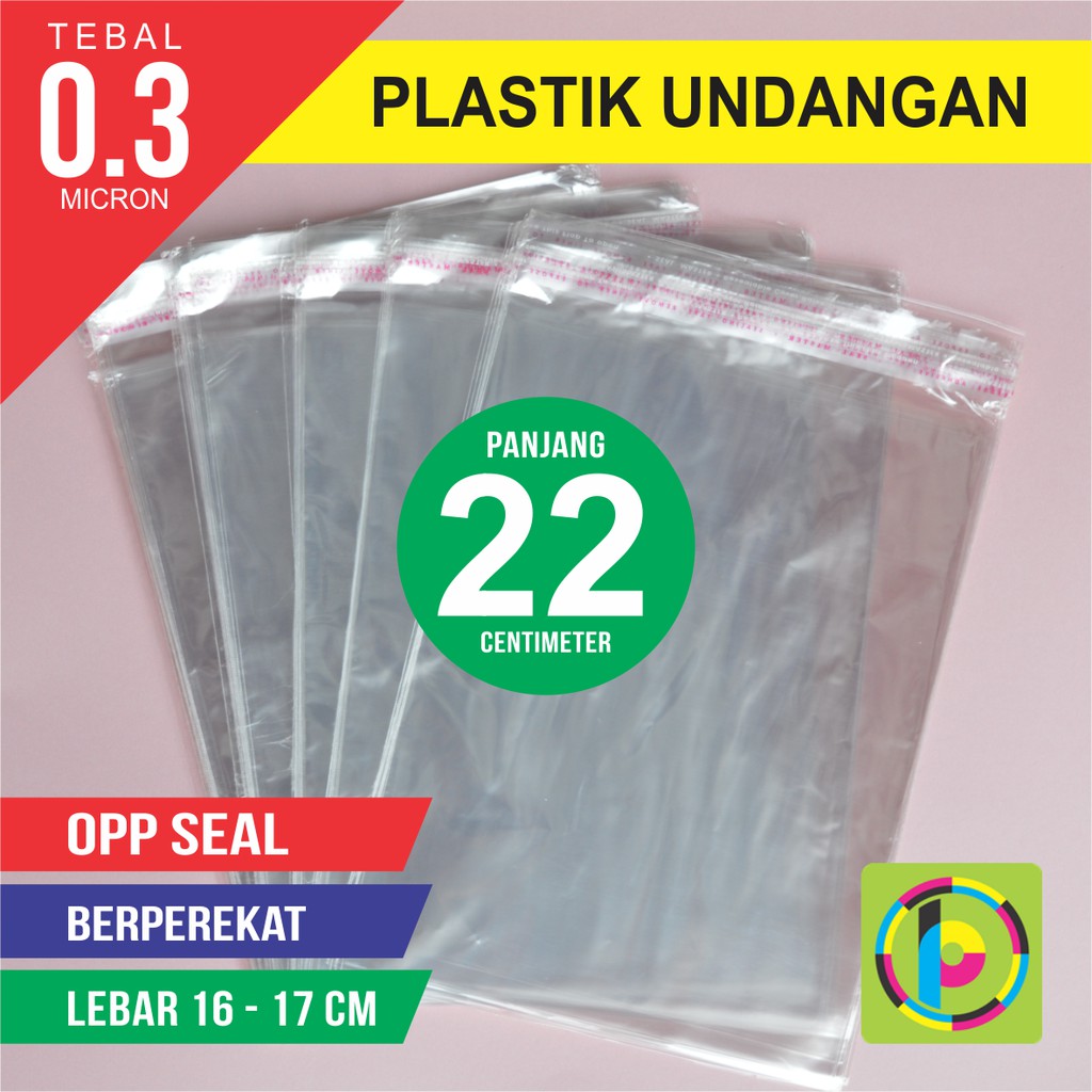 Plastik Undangan OPP Seal Perekat Uk 10 11 12 13 14 Plastik Undangan OPP Seal Perekat Uk 10 11 12 13 14