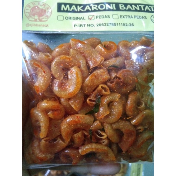 Makaroni bantet renyah daun jeruk