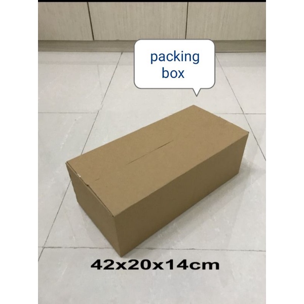 

kardus uk.42x20x14cm box packing/aksesoris dll