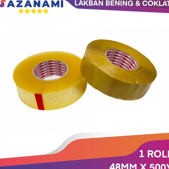 

BANTING HARGA LAKBAN BENING 2" X 500Y LAKBAN JUMBO LAKBAN COKLAT JUMBO - Bening