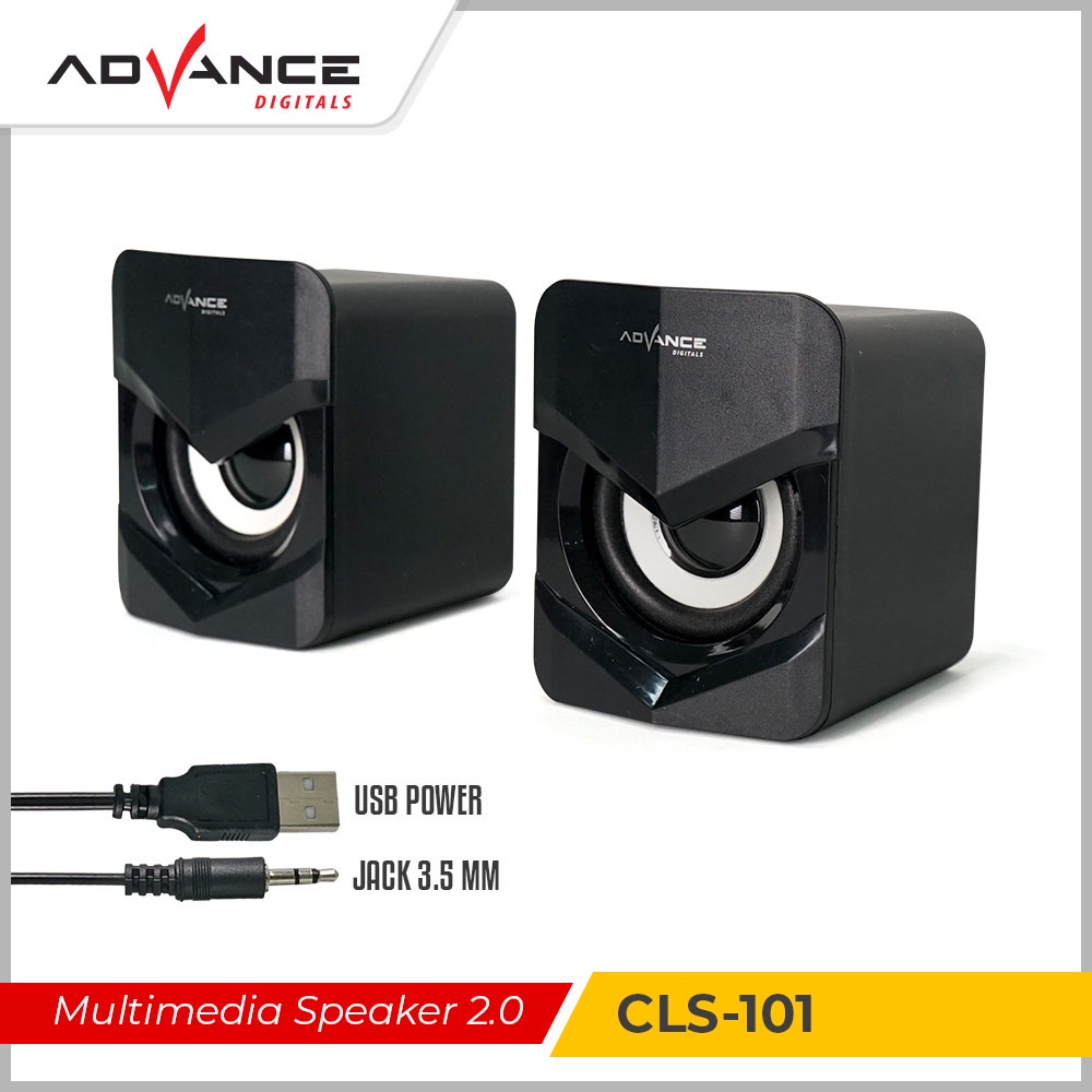 ADVANCE Speaker CLS-101 Gaming Speaker Dual Multimedia / Speaker laptop komputer