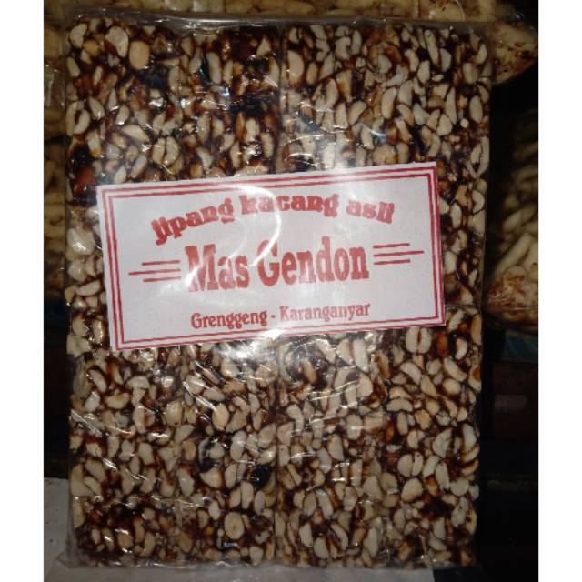 

Jipang kacang Mas Gendon