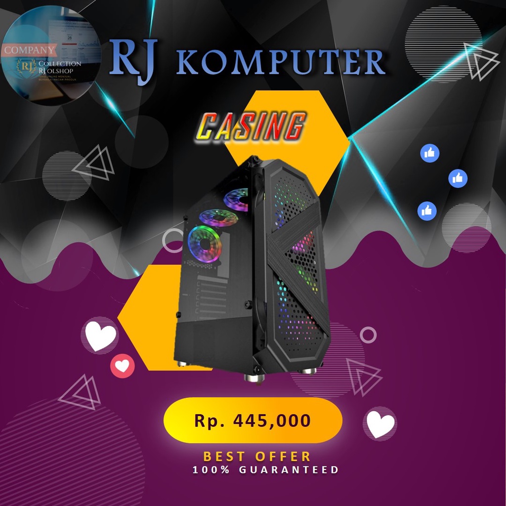 Casing Simbadda BattleGround 09 - ATX, mATX Tempered Glass