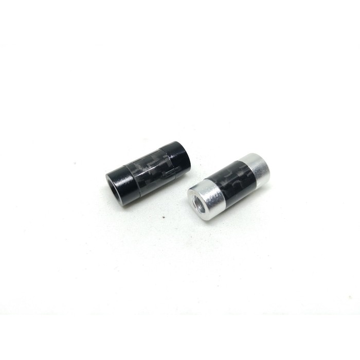 Small Carbon Metal Kabel Splitter For Cable 4 Braid