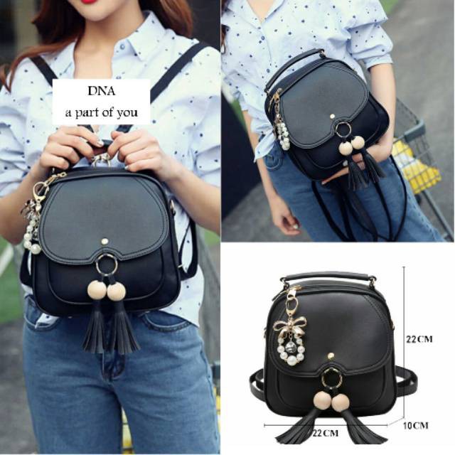 Backpack Tupom Tas Fashion Wanita Tas Ransel Bagus Tas Gendong Bagus Sekolah Cewek Murah Bandung