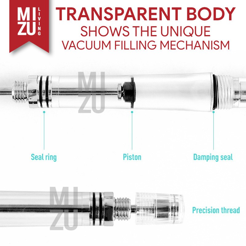 WING SUNG 3013 VACUUM FILLER Fountain Pen Vakum Stainless Steel Nib