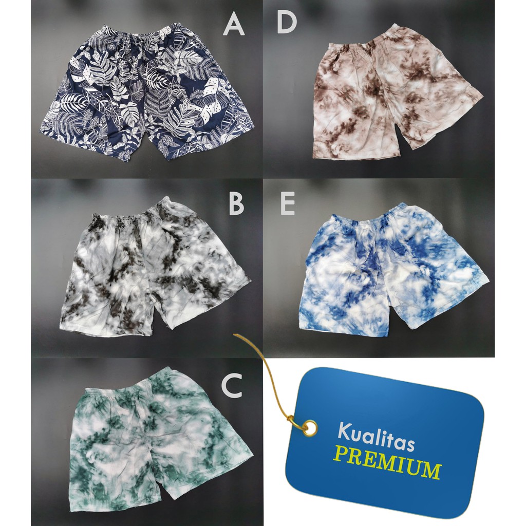 KUP - COD MURAH CELANA PENDEK SANTAI PRIA - BOXER PRIA  KUALITAS PREMIUM UKURAN ALL SIZE