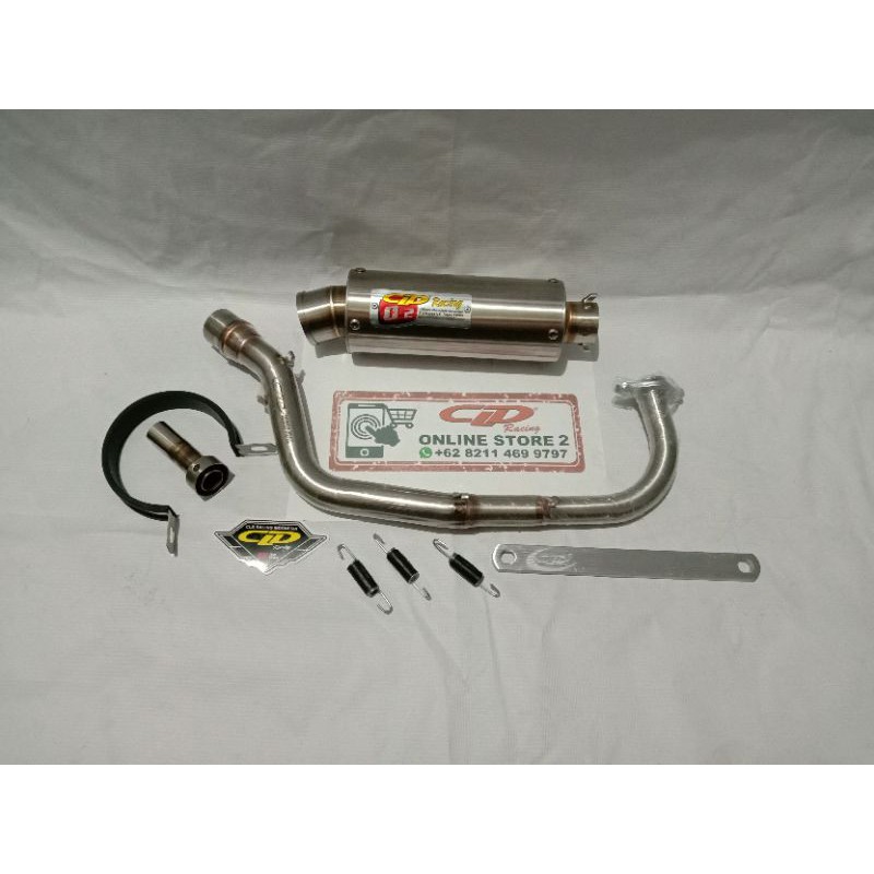 KNALPOT CLD RACING TYPE C2 & C7 BEAT/BEAT FI/SCOOPY/VARIO OLD