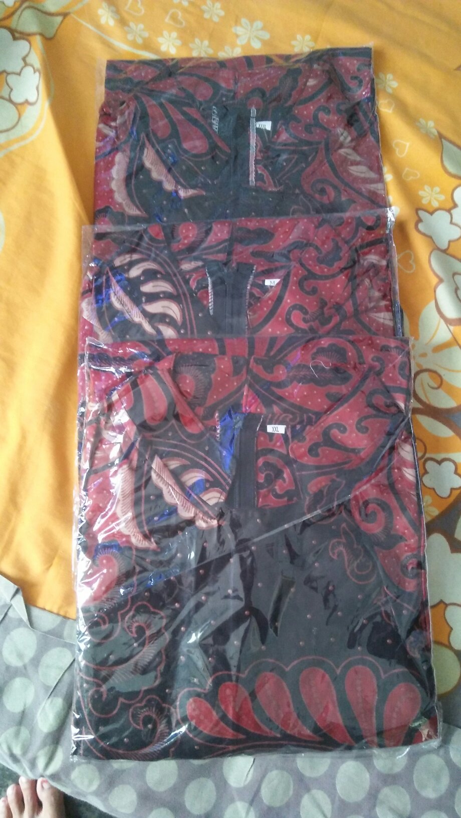 M-l-xl-xxl Batik Tunik Wanita Asj Sa Hrb026 Kenongo Pekalongan Sogan Tulis