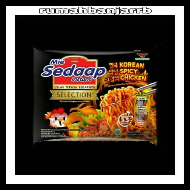 

[[BAYAR DI TEMPAT] MIE SEDAAP KOREAN SPICY