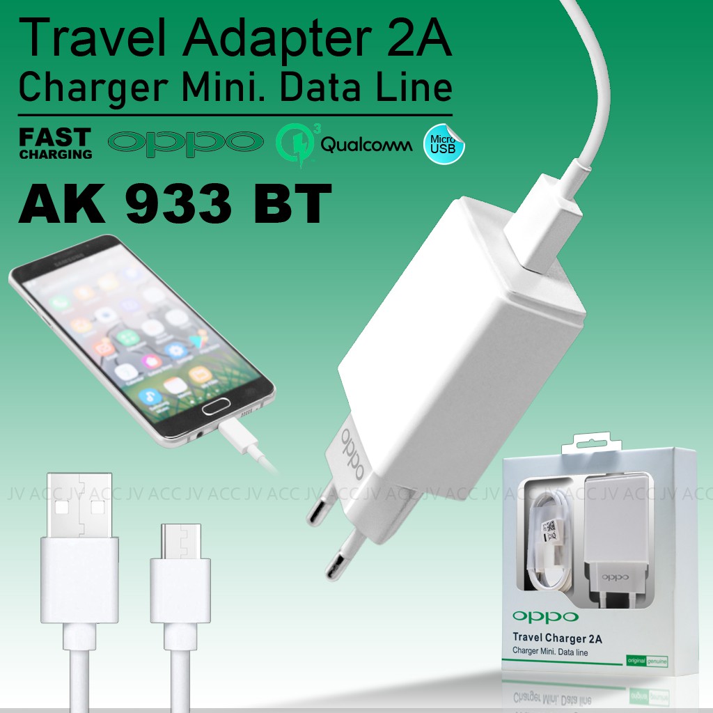 QC 3.0 AK933 CHARGER OPPO FAST CHARGING