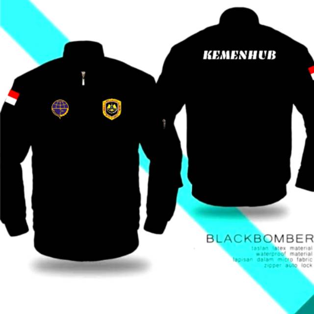 Jaket kemenhub jaket bomber parasit