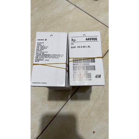 

Tag label h&m Hnm