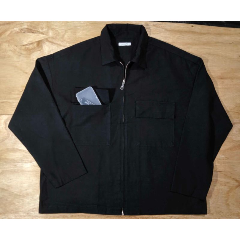 work jacket double pocket