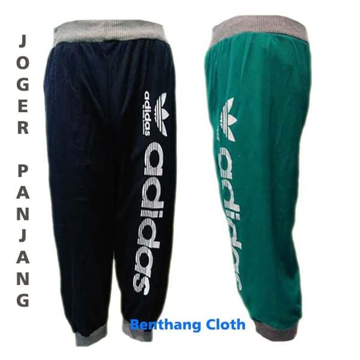 Celana Jogger Kolor Panjang Training (Bahan Lotto Tipis)