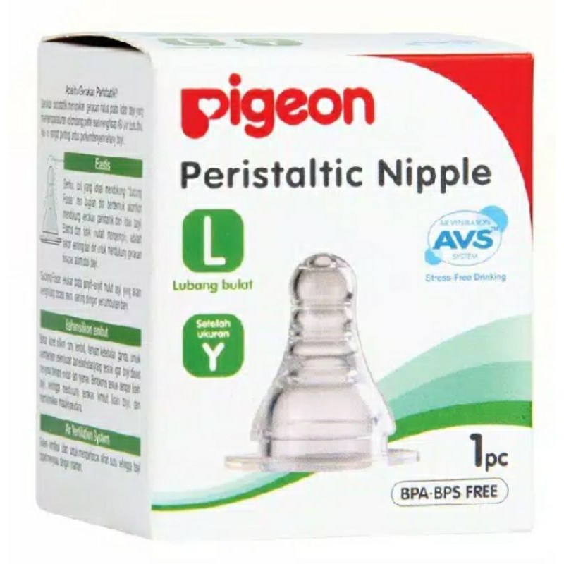 pigeon standart neck peristaltic nipple