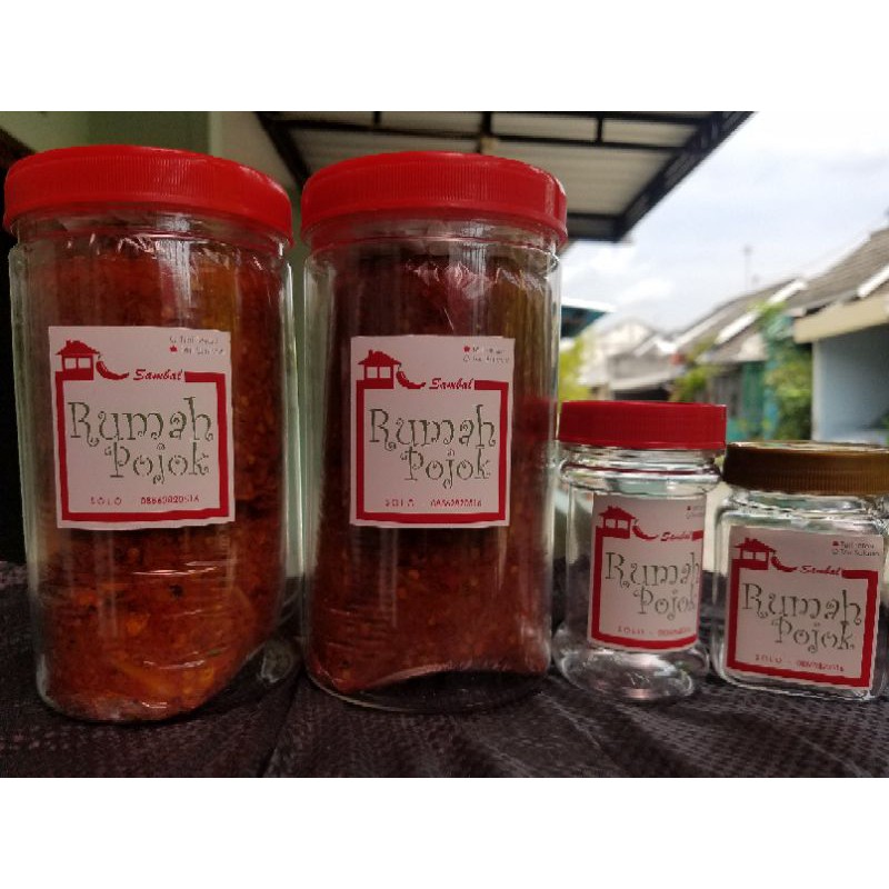 

Sambal Rumah Pojok 1kg