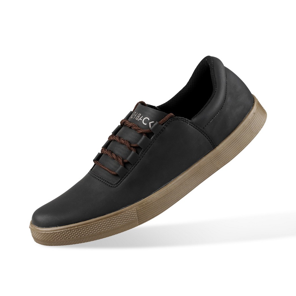 Sepatu Sneakers Pria Kasual Sneaker Nitro Black