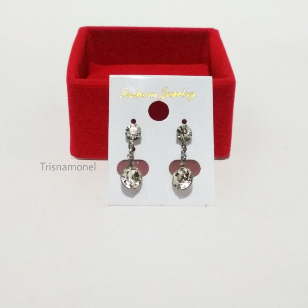 ANTING MONEL TUSUK DIAMOND ASFOUR MOTIF SUSUN