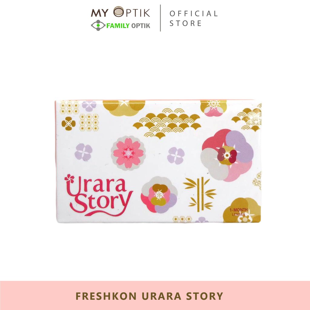 Freshkon Urara Monthly softlens warna