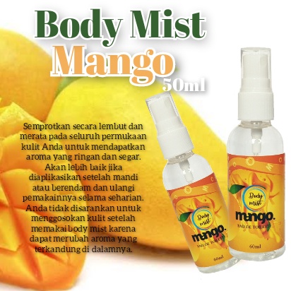 Body Mist Parfum/body spray 60ml MANGO