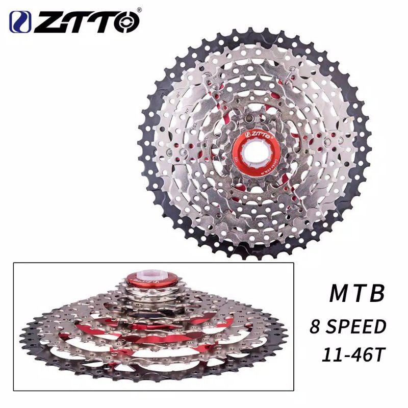 SPROCKET 8 SPEED 11 - 46T ZTTO CASSETTE