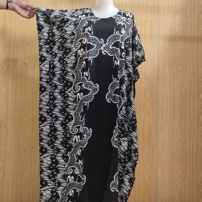 Batik Mahoni By Huza model Longdres Kalong, daster lowo panjang, daster lowo kalong kekinian, daster