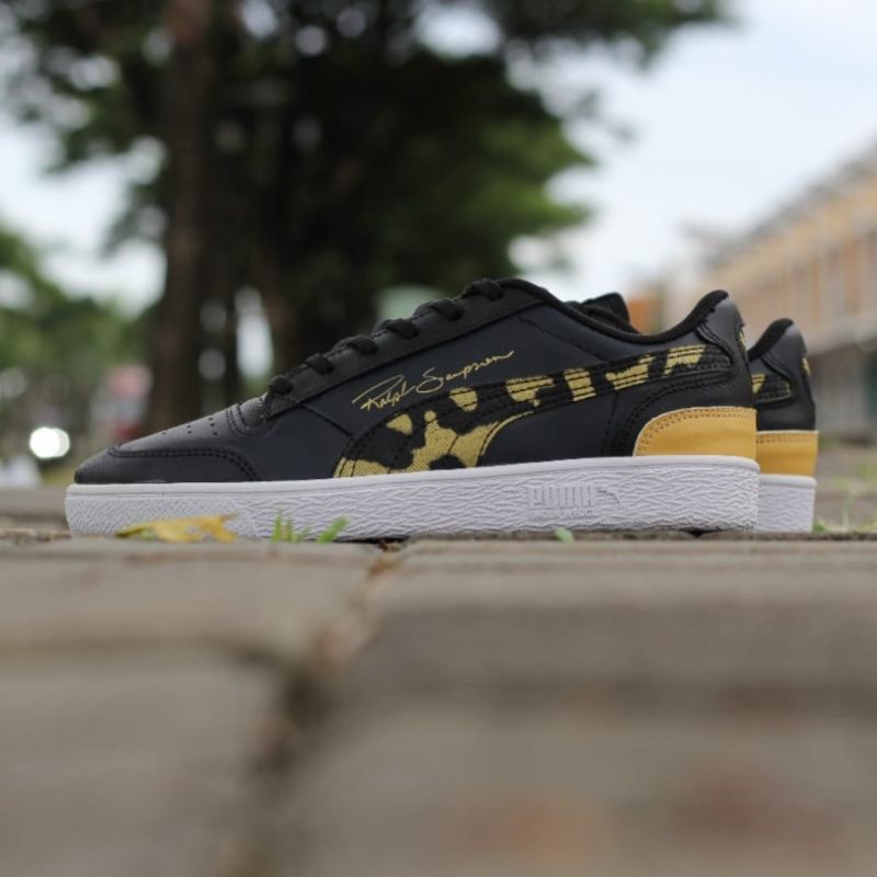 Sepatu Ralph Sampson Black Camo Original OEM Sneakers Pria