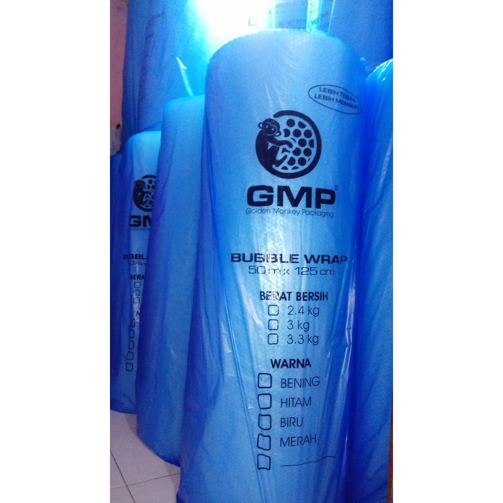 

Buble Wrap GMP 1 Ball Khusus Gosend Ukuran 125cm X 50m Full tdk banci