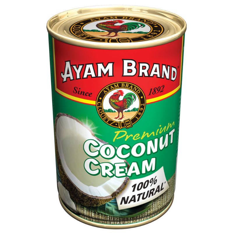

Coconut Cream Ayam Brand 400ml. Santan Krim