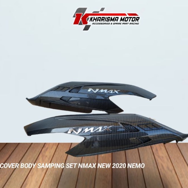 COVER BODY CARBON SAMPING SET NMAX NEW 2020 NEMO