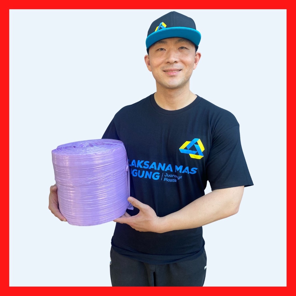 

Tali Rafia Plastik Laksanamas Super/Glossy Limited Edition Warna Special (Space Colour) ukuran 5kg