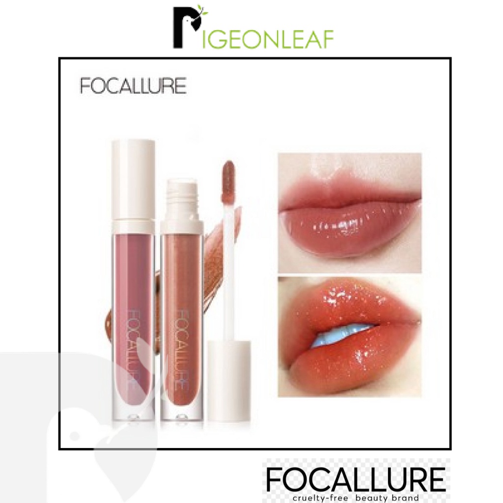 ♥ PLEAF ♥ FOCALLURE Plump High Shine Lip Glow FA153 | Plumpmax | Lipgloss Lip Gloss | Lip Plumper | 