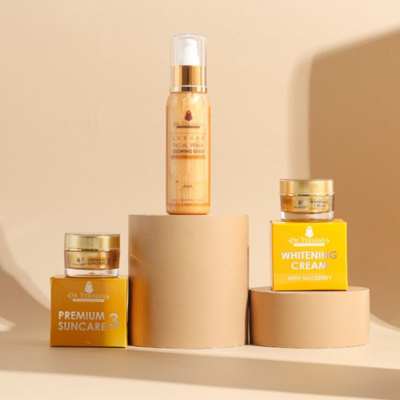 Paket Glowing Gold  dr. Ferihana Cosmetics