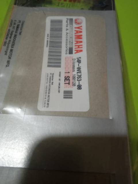 Vanbelt Kit/Vanbelt Set (54P) Mio J..Soul GT 115..X-Ride..Fino 115.ASLI YMH 100%
