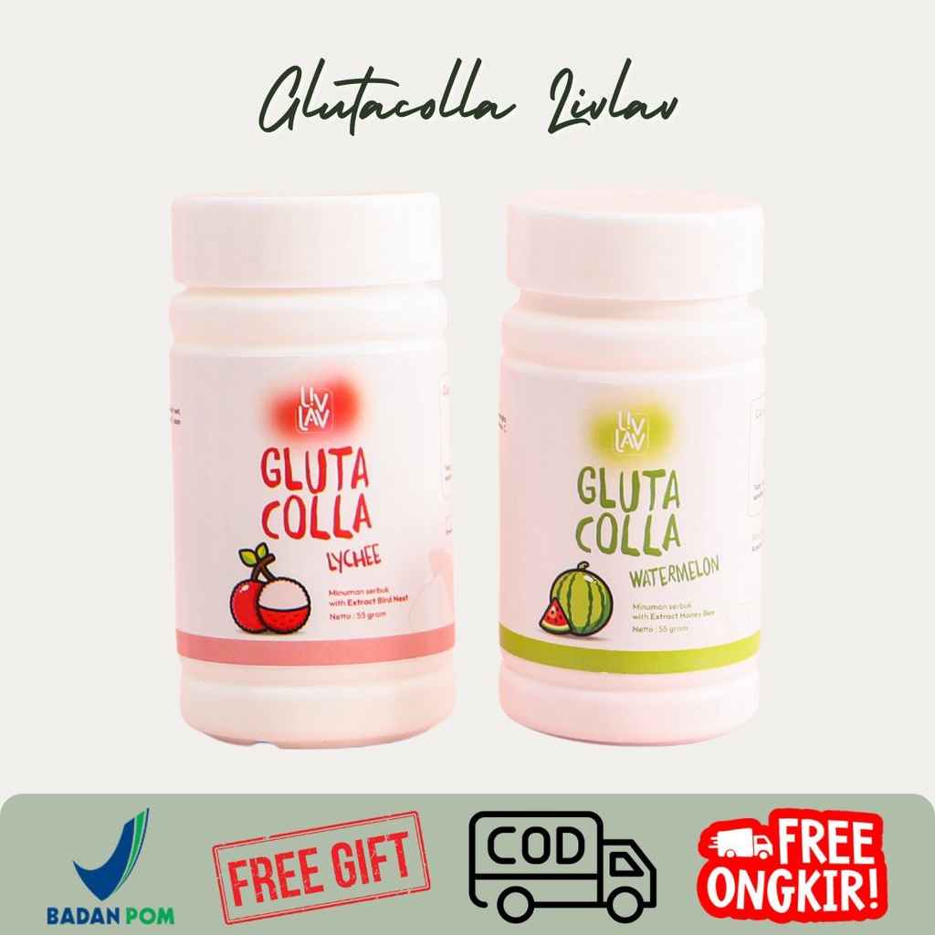 [READY] Glutacolla Livlav | Gluta Colla Livlav | Minuman Collagen Livlav | Collagen Drink Livlav | C